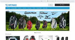Desktop Screenshot of golfimport.com.br